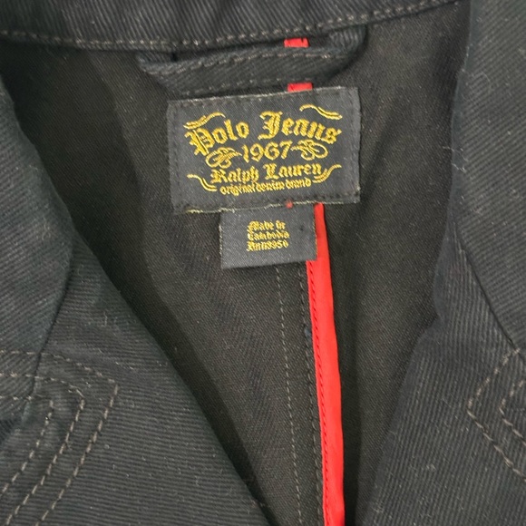 Polo Ralph Lauren Woman's 1967 Vintage Button Up Military Band Style Jacket SZ M - Picture 9 of 13